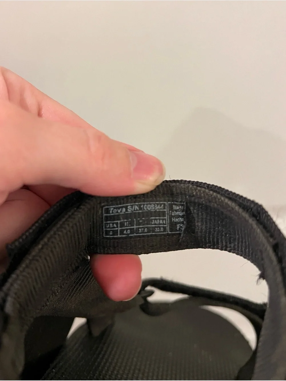 Black Teva Platform Sandals
